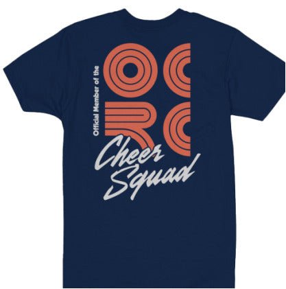 OCRC S/S Cheer Squad Tee (Navy)